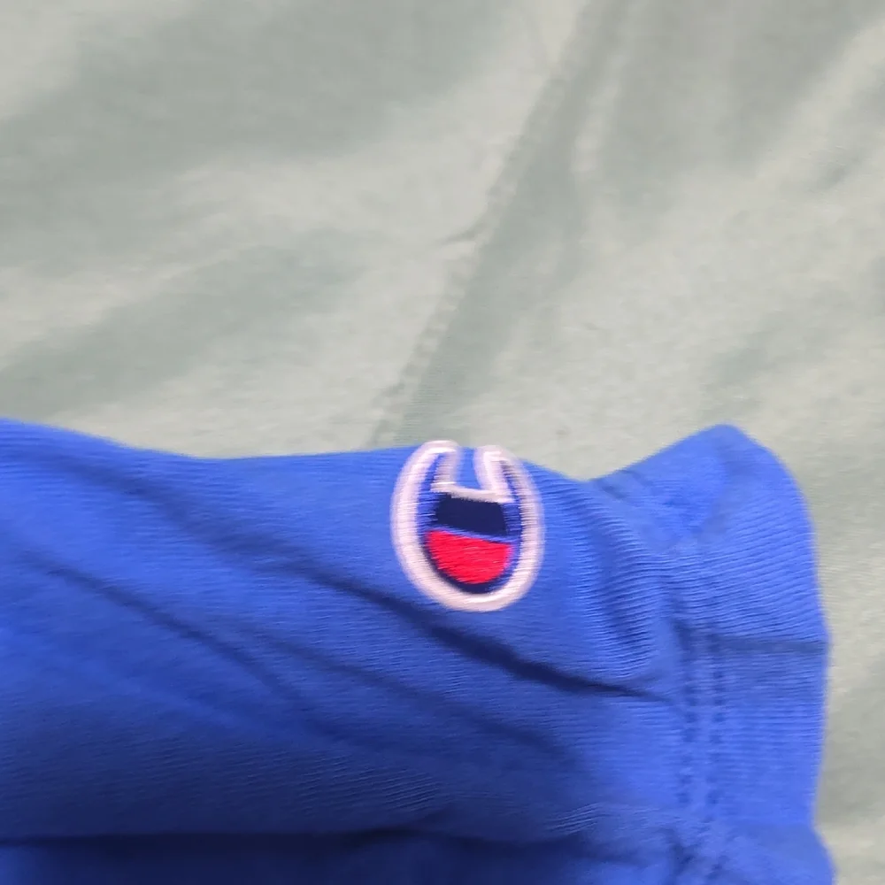 Champion Men    Short Sleeve Logo Tees in Black & Blue - Picture 4 of 6